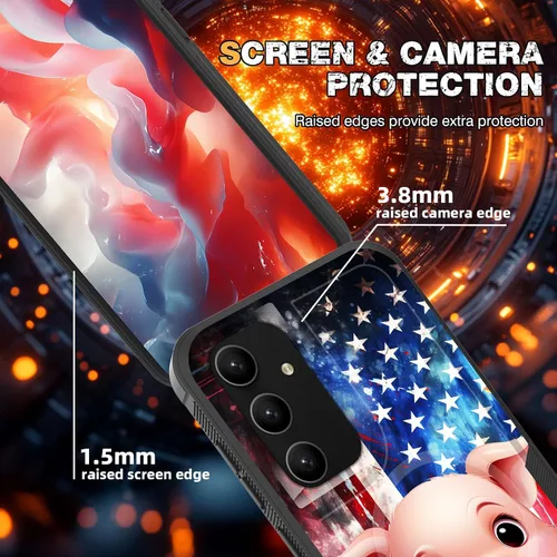 Miniatura 6 de Funda magnética para Galaxy A16 5G, [compatible con MagSafe] [protección contra caídas de grado militar] Funda resistente a prueba de golpes
