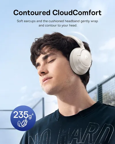 Miniatura 4 de Baseus Bass BH1 NC Audífonos con cancelación activa de ruido adaptativa, ANC híbrido adaptativo en tiempo real, SuperBass 2.0, sonido Hi-Res LDAC