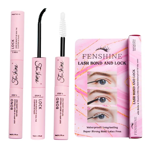 Pegamento de pestañas para unir y sellar, extensiones de pestañas individuales en racimo, adhesivo de sujeción súper fuerte, impermeable, sin látex,