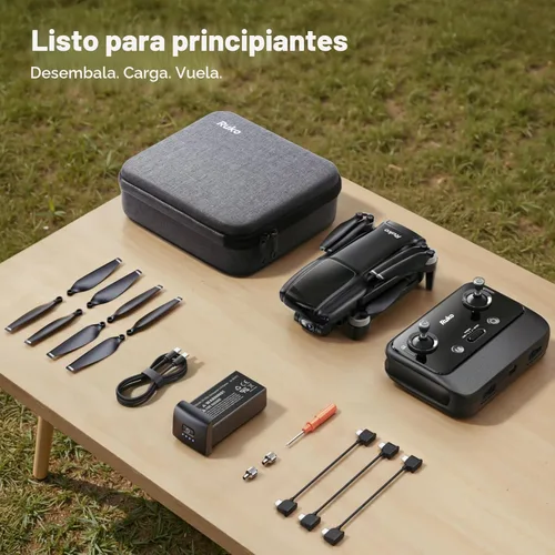 Miniatura 9 de Ruko U11MINI 4K, dron de bolsillo para adultos con cámara de menos de 249 g 8K Foto 4K/30fps Vídeo, cardán ElS de 3 ejes, transmisión digital FPV