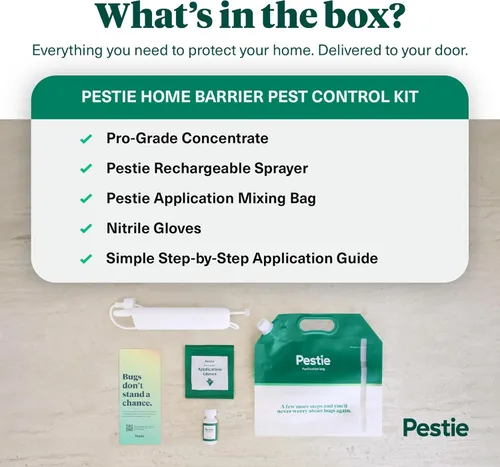 Miniatura 3 de Pestie Kit de control de plagas de barrera para el hogar, control experto de plagas para tu hogar, asesino de insectos de acción rápida y larga
