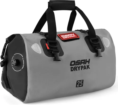 Miniatura 35 de OSAH DRYPAK Bolsa de lona impermeable – Bolsa seca para motocicleta con gran espacio de almacenamiento, bolsas de equipaje impermeables con bolsillo