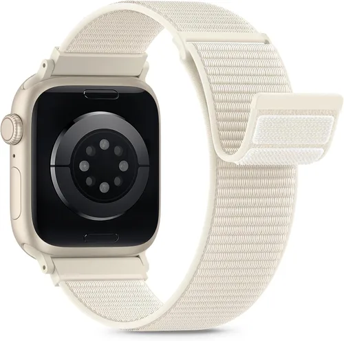 Miniatura 10 de Nylon Loop Sport Band Compatible with Apple Watch Bands 38mm 40mm 41mm 42mm for Women Men, iWatch Wrist Straps for Se, Series 11 10 9 8 7