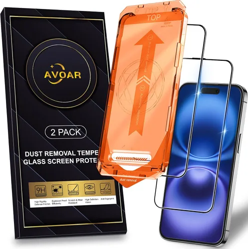 Miniatura 25 de Paquete de 2 protectores de pantalla de privacidad para iPhone 13 Pro Max /14 Plus [kit de alineación automática] vidrio templado, protección