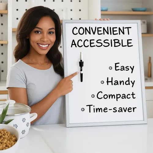 Miniatura 6 de Stick-O Pen Soporte magnético para lápices, capacidad para la mayoría de bolígrafos, lápices y marcadores finos. Ideal para refrigeradores, tableros