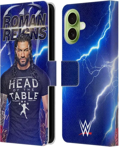 Miniatura 69 de Head Case Designs Officially Licensed WWE Distressed Logo Roman Reigns Leather Wallet Case Compatible with Apple iPhone 11