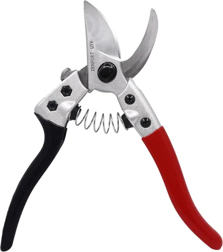 Miniatura 3 de Zenport QV8 - Tijeras de podar profesionales, podadoras de jardín de hoja de acero de aluminio de 8 pulgadas con mecanismo de bloqueo de apretar