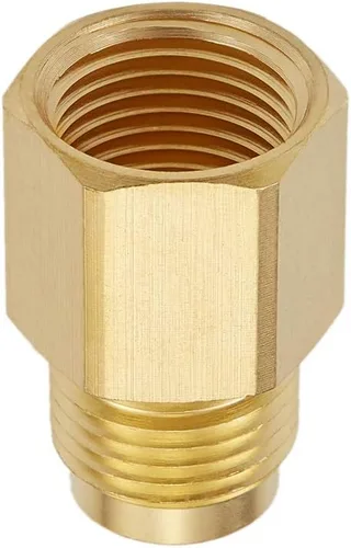 Miniatura 5 de Litorange Adaptador de gas de acoplamiento de tubo de conexión de latón de 1/2 "Flare X 1/2" hembra NPT conector de tubería