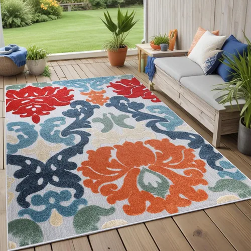 Miniatura 22 de SUPERIOR - Alfombra de interior y exterior, perfecta para patio, dormitorio, cocina, sala de estar, entrada, cuarto de juegos, guardería, cubierta