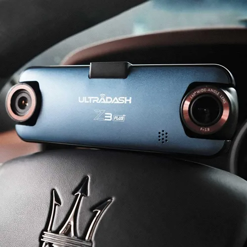 Miniatura 9 de UltraDash Z3+ Commercial Edition - Cámara de tablero de doble lente para viaje compartido, taxi, camión, ambulancia, policía, conductores