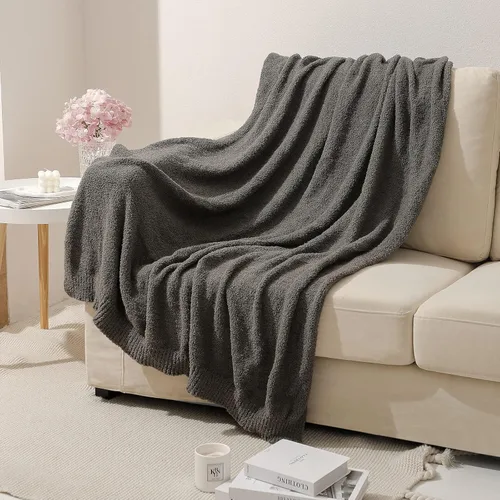 Miniatura 2 de Bearberry - Manta de forro polar súper suave y esponjosa para sofá, cama o sofá cama, manta cálida y acogedora para todas las estaciones