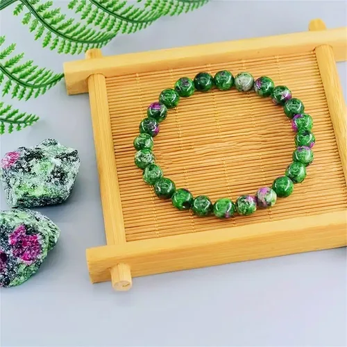 Miniatura 24 de Pulseras de triple protección con piedra de ojo de tigre de obsidiana negra con hematita para hombres y mujeres, pulsera de piedra curativa