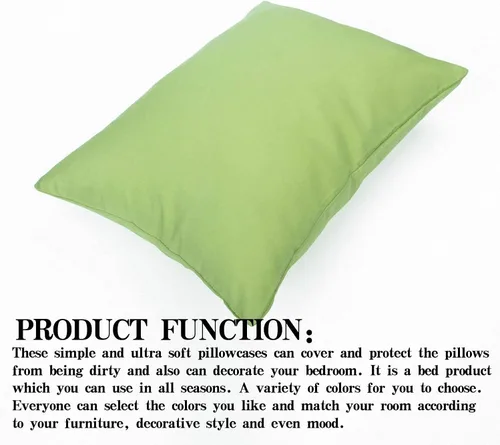 Miniatura 4 de NTBAY Juego de 2 fundas de almohada con cremallera para niños pequeños, 100% microfibra cepillada de 13 x 18 pulgadas, súper suaves y acogedoras
