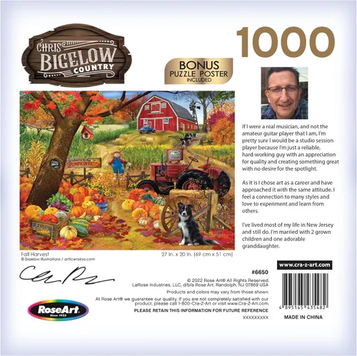 Miniatura 4 de RoseArt - Chris Bigelow - The Barn Dance - Rompecabezas de 1000 piezas para adultos