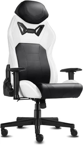 Modern-Depo Sillas ergonómicas para juegos para adultos con espuma viscoelástica de alta densidad | Silla de oficina cómoda giratoria, silla de