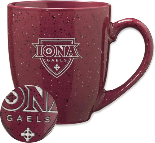 Miniatura 402 de Rico Industries NCAA Virginia Tech Hokies Maroon - Taza de café de cerámica grabada con láser, color del equipo, 16 onzas