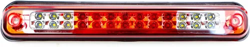 Tresound Tercera tercera luz de freno LED para Chevy GMC C/K 1988-2000 1500 2500 3500 Lámpara de carga trasera Luz de freno de montaje alto (rojo)