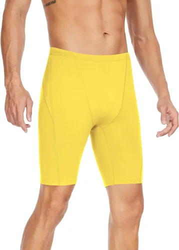 Miniatura 33 de Traje de baño deportivo competitivo para hombre, traje de entrenamiento de resistencia de carreras, pantalones cortos de natación de secado rápido