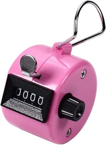 Miniatura 3 de Contador manual de mano White Deer de 4 dígitos, clic doble, conveniente para golf