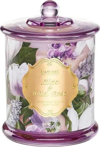 Miniatura 18 de M&SENSE Velas de rosas aromáticas para el hogar, velas de soja orgánicas, no tóxicas, sin hollín, vela en tarro grande de 12.7 onzas, 75 horas