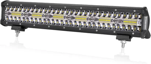 Miniatura 9 de Offroadtown 2 piezas de 4 pulgadas de cápsulas LED de tira de luz lateral, combo de foco/inundación, cápsulas LED de niebla, luz de trabajo