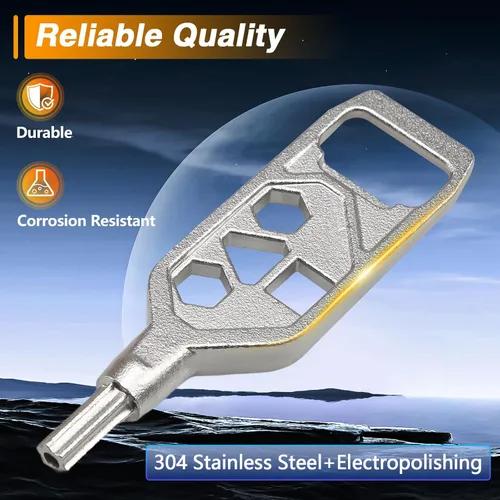 Miniatura 2 de EVRBUL Llave Star Wrench para techo corredizo compatible con Renegade 2015, 2016, 2017, 2018, 2019, 2020, repuesto #: 68260458AB
