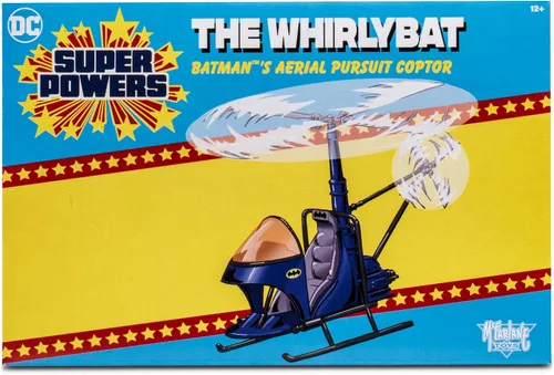 Miniatura 10 de McFarlane Toys - Vehículo DC Super Powers Whirlybat (Batman's Aerial Pursuit Copter)