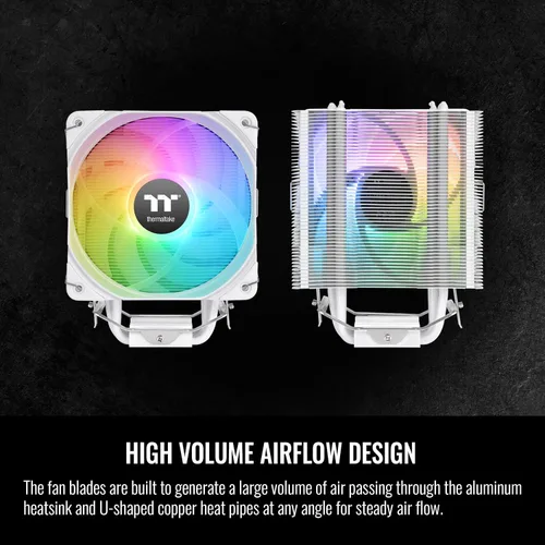 Miniatura 4 de Thermaltake UX200 SE Blanco Placa base 5V Sincronización ARGB 16.8 millones de colores 15 LED direccionables Intel/AM5/AMD (LGA 1851/1700) enchufe