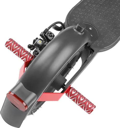 Miniatura 5 de AOVOpro - Juego de 2 clavijas de repuesto para scooter eléctrico, aleación de aluminio, antideslizantes, para Xiaomi M365 Pro, AOVOpro, scooter Rojo