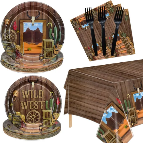 Miniatura 15 de Decoraciones de 18 cumpleaños para niños y niñas - 81 piezas de platos, servilletas, mantel, tenedores, decoración de fiesta negra y dorada, sirve