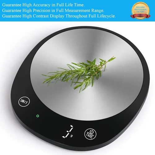 Miniatura 2 de Homebuds Báscula digital de alimentos de 22 libras gramos y onzas en 0.04 oz, alta precisión garantizada por la fábrica profesional de básculas