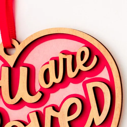Miniatura 4 de Hallmark Tarjeta de San Valentín (adorno de corazón extraíble)