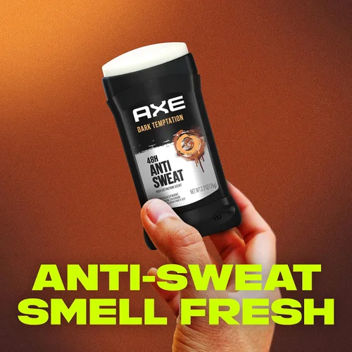 Miniatura 4 de AXE Barra Antitranspirante para Hombres para Frescura de Larga Duración Dark Temptation Aroma Fresco Todo el Día Desodorante Antisudor para Hombres
