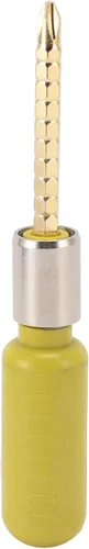 Miniatura 4 de Herramienta pelacables de 6 mm², herramienta pelacables para taladro inalámbrico, pelador de alambre eléctrico de acero al carbono con longitud