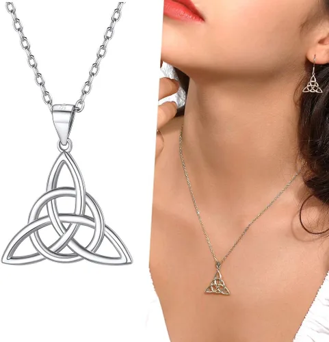 Miniatura 2 de Collar de plata de ley 925, chapado en oro, dos tonos, con colgante de animales de dos tonos, con caballito de mar, con delfín, regalo de cumpleaños