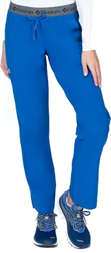 Miniatura 3 de Scrubs for Women Set 8 Pocket 4-Way Stretch Mock Wrap & Cargo Pant for Nurses Veterinarian Dentist Elements Select ES2976