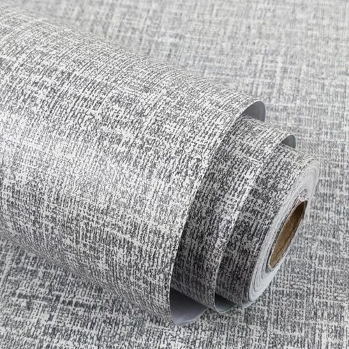 Miniatura 22 de TANONE Papel de Contacto Despegar y Pegar (15.8in x 197in), Papel Tapiz de Tela de Hierba Autoadhesivo Removible, Papel de Pared de Tela de Lino