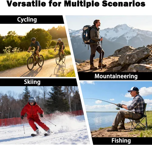 Miniatura 5 de Máscara facial para hombres y mujeres, protección solar UPF 30+, transpirable, bandana para motocicleta, senderismo, pesca