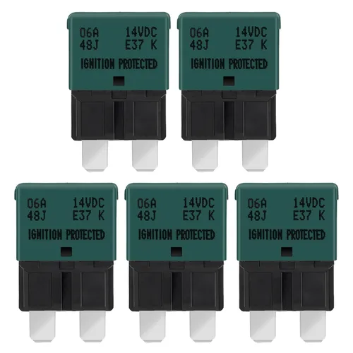 Miniatura 5 de GLOSO Disyuntores ATC/ATO de perfil bajo con reinicio automático E37 (T1) (30A - 3 unidades)