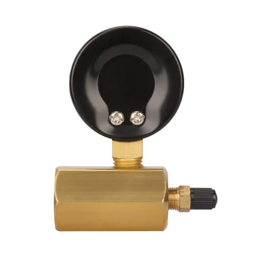 Miniatura 6 de MEASUREMAN Conjunto de medidor de presión de gas de latón de 2", conexión FNPT de 3/4", 0-30 psi/kpa, +/-3-2-3% de precisión