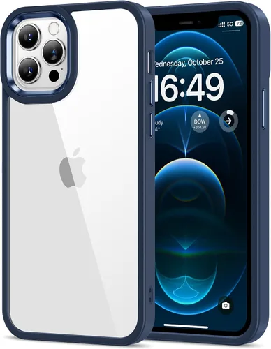 Miniatura 15 de HOOMIL Funda para iPhone 7 Plus/iPhone 8 Plus de 5.5 pulgadas, no amarillea, protección contra caídas, cubierta trasera dura transparente
