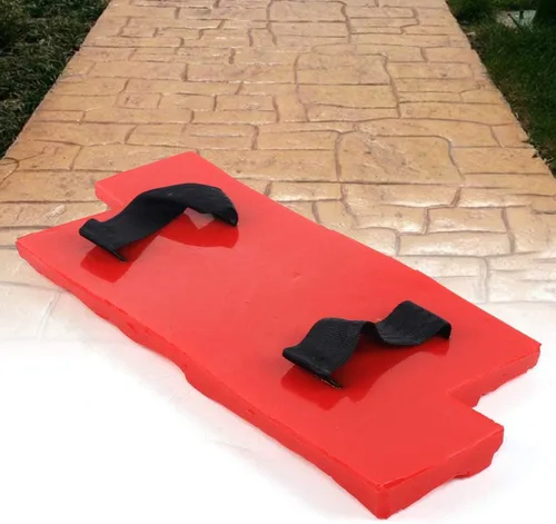 Miniatura 7 de Estera de sello de hormigón, pizarra textura inconsútil poliuretano sello de piedra estera, cemento concreto impresión textura cemento estampado