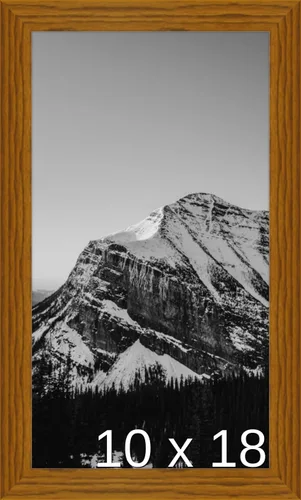 Miniatura 206 de Frame It Easy Marco de madera negra de 10 x 5 (Derby)