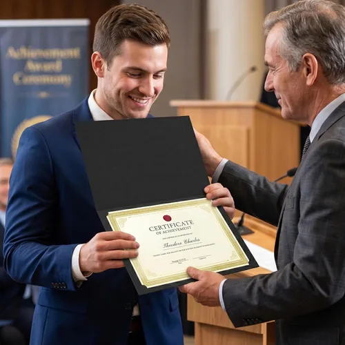 Miniatura 8 de SUNEE Titulares de certificados (negro, 30 paquetes, nuevo patrón), cubre diploma, borde de lámina dorada, para certificados de tamaño carta de 8.5