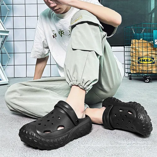 Miniatura 6 de Zuecos de jardín para hombre y mujer, con soporte de arco, suela gruesa, unisex, ligeros, de secado rápido, cómodos, zapatos de agua, zapatos