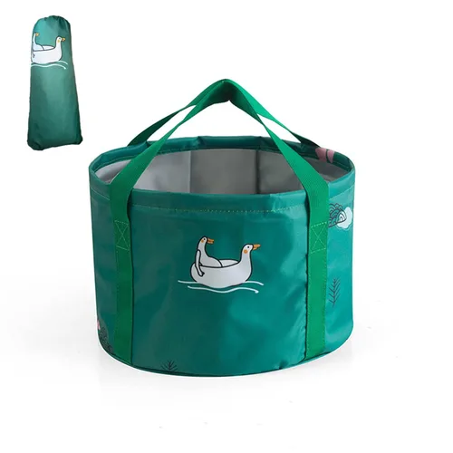 Bolsa de baño plegable para pies DoroSun de 14L, bolsa de remojo de pies portátil para pedicura, spa de pies para el hogar, plegable para viajes y