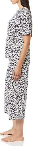 Miniatura 3 de Tienda Essentials Conjunto de pijama de punto para mujer (disponible en tallas extragrandes)