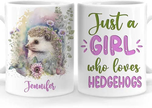 Miniatura 33 de Hyturtle Regalos Personalizados Amante de Ranas - Solo Una Chica Que Ama Las Ranas Taza de Café Personalizada con Nombre en Cerámica de 11oz - Idea