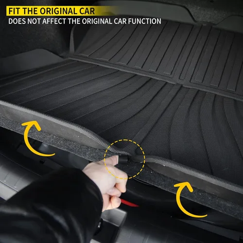 Miniatura 5 de Alfombrillas para Piso Compatibles con Honda Civic Sedán 2022-2025 2026 (No para Hatchback) Alfombrilla para Maletero, Alfombrilla de Carga, Forro