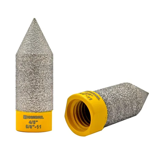 Miniatura 6 de Broca de fresado de biselado de diamante, broca avellanadora de diamante HIGHDRIL con rosca de 5/8-11 para ampliación de agujeros de 1 pulgada